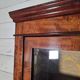 Late 19th century mahogany shop display cabinet.