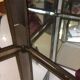 Miroir de barbier triptyique vintage
