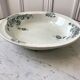 hollow dish in Iron Earth Bertrand Bordeaux model "Anémone" late nineteenth