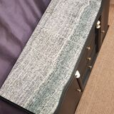 Old art deco chest of drawers restyled wagon green.