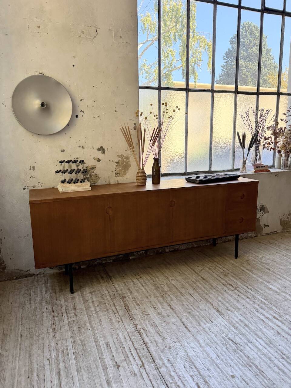 French modernist teak sideboard 1960