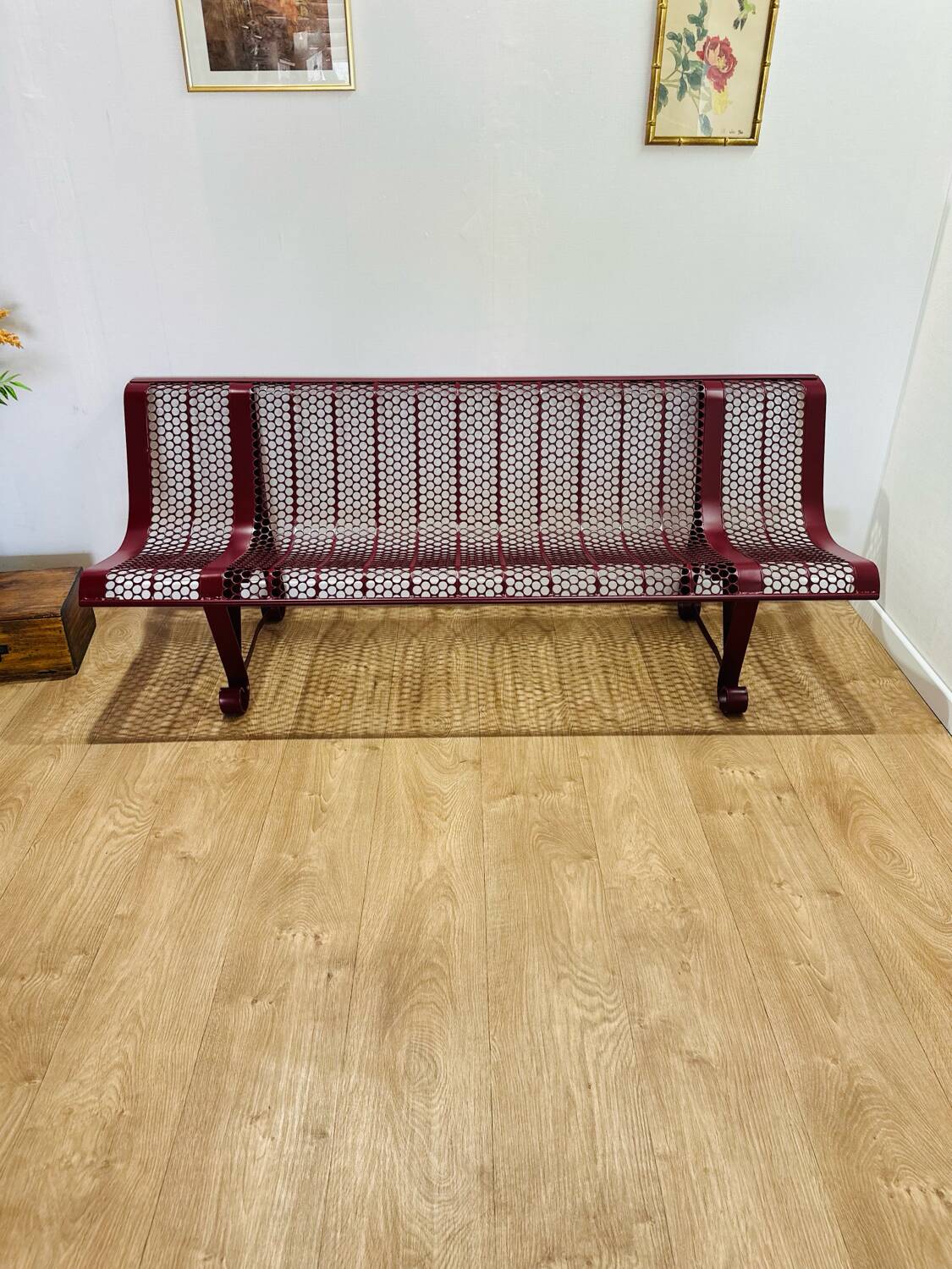 René Malaval metal bench