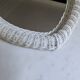 Vintage 80s rattan mirror