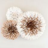 Juju hat natural beige and white 80cm