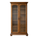 Traditional display cabinet in oak veneer.