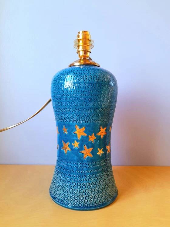 Ceramic lamp base A.Rousset Paris