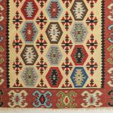 Tissé à la main coloré - Tapis Kilim