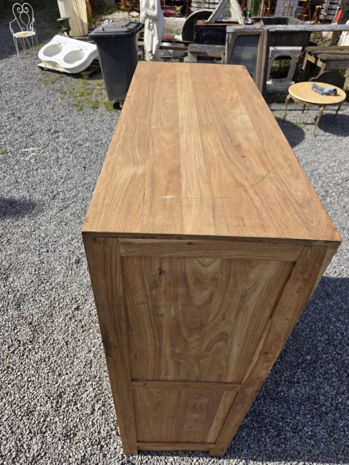 1980s teak 4-door sideboard