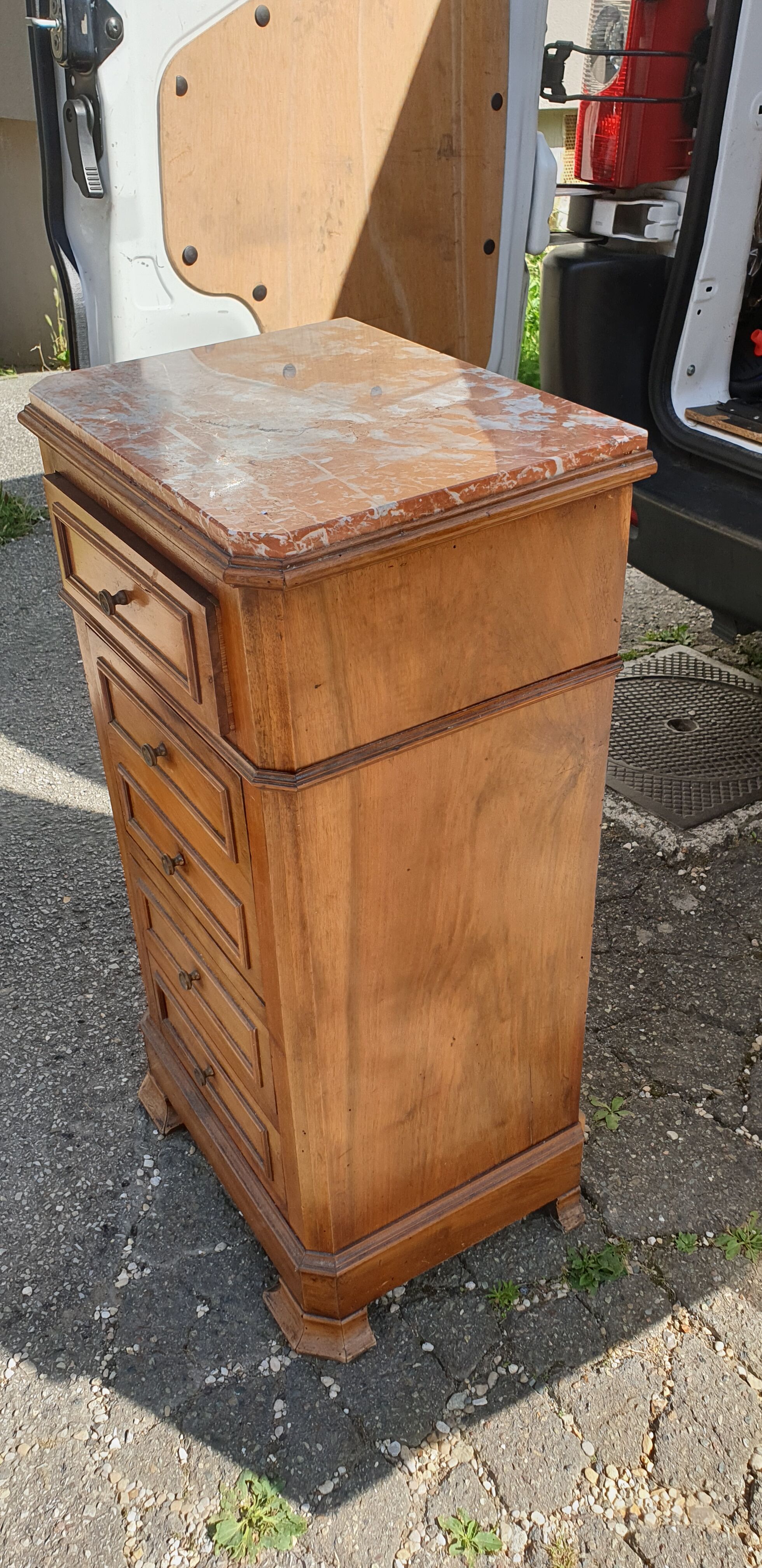Bedside table early twentieth century