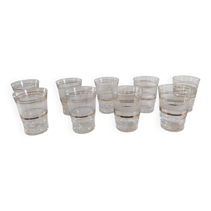 verres granités à liserés