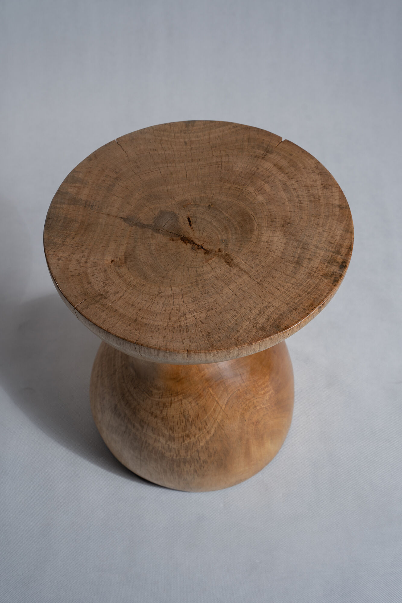 Solid wood sofa end