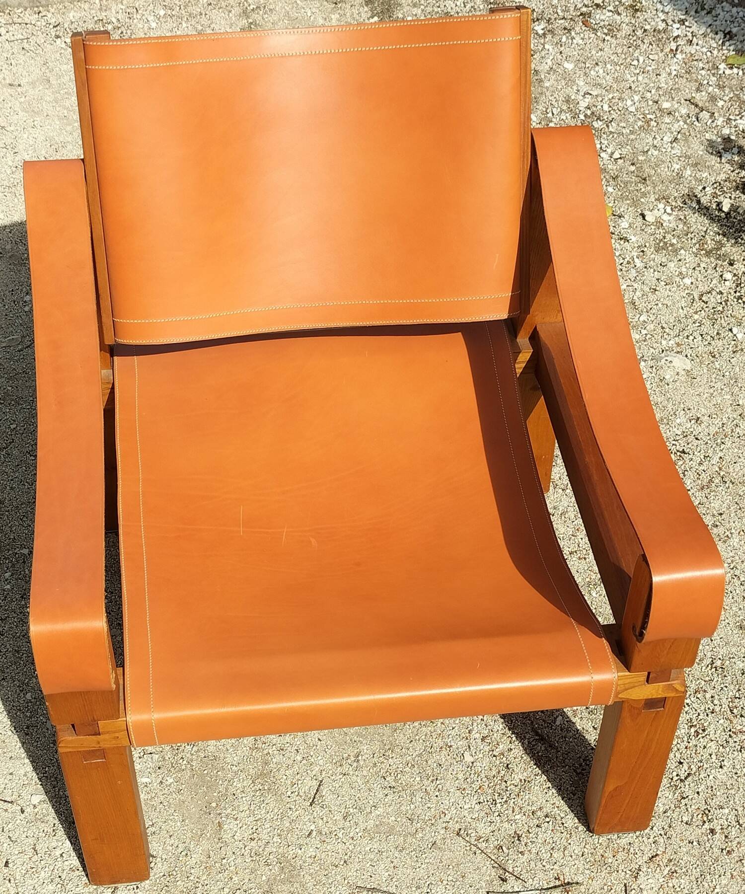 Pair of Lounge Armchairs S10 "Sahara" (Range X) by Pierre Chapo
