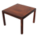 Table d’appoint carrée en palissandre – Henning Kjaernulf pour Vejle Stole