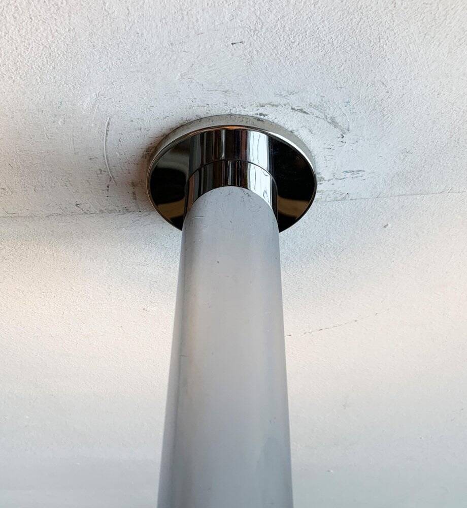 German vintage ceiling lamp Space Age by Motoko Ishii for Staff, 1970s, set of 2