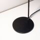Vintage patinated aluminium and chrome desk lamp