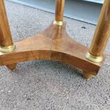Gueridon side table empire style marble top