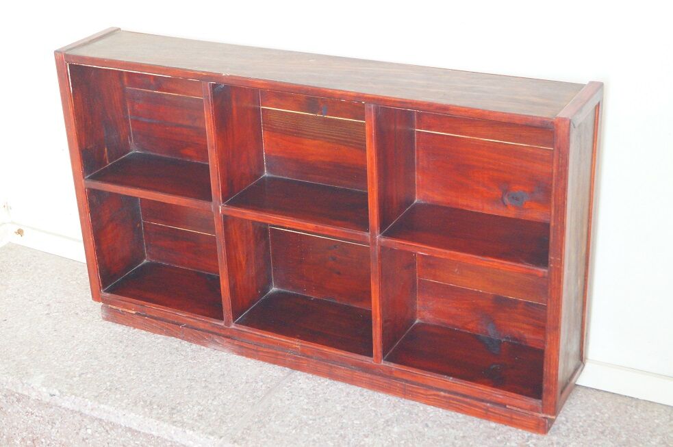 Solid wood library