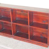 Solid wood library