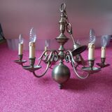 Dutch chandelier gold metal