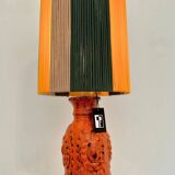Large Vintage Fat Lava Vase Table Lamp by Carstens Tönnieshof - WGP