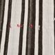 Contemporary Striped Vintage Kilim Rug, 206x304Cm