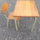 Pupitre enfant et chaise 1960 -2