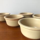 Natural stoneware cups