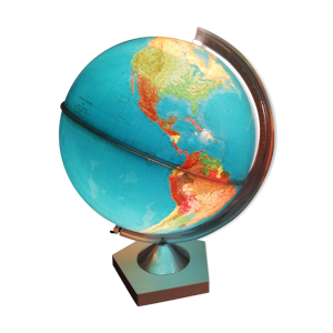 Globe terrestre grange-Batelière,