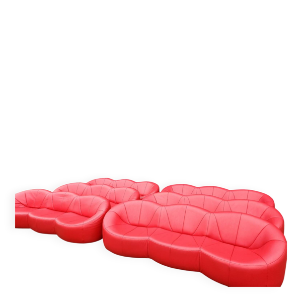 Ligne Roset - canapé 3 places pumpkin (6) par Pierre Paulin