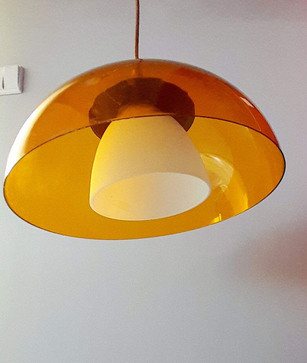 Orange pop suspension