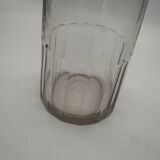 Ancienne carafe en cristal gravé Rhum, XIXeme