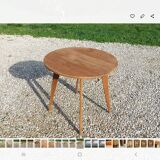 Coffee table with compass legs