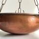Cache-pot suspendu aux 3 buffles vintage