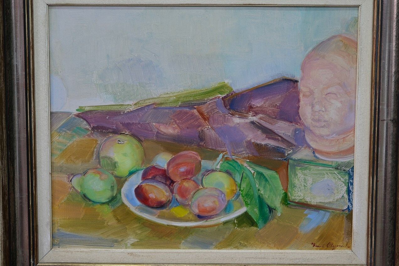 Emil Johan Olsson  (1890-1964), Swedish Modern Painting, 1945, Oil on Panel