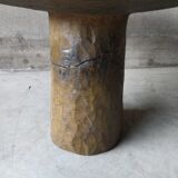 African Brutalist Table