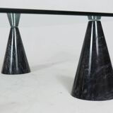 Massimo/Lella Vignelli. In the style of. Coffee table, marble, Italy, 1980s.