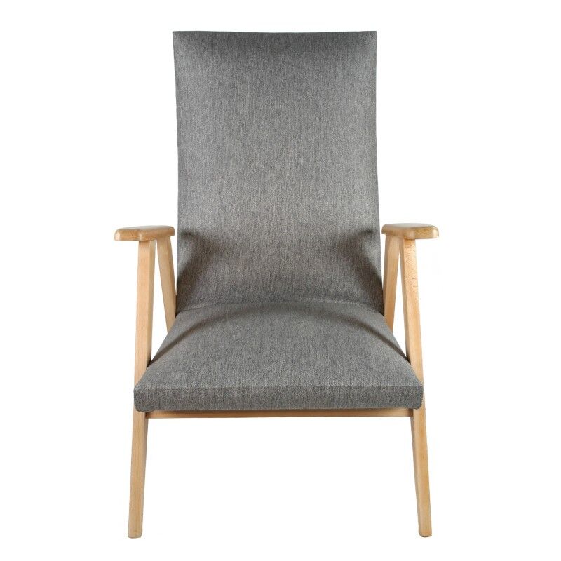 Fauteuil pieds compas des années 60
