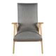 Fauteuil pieds compas des années 60