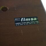 Edited by Fimsa, Italy, 60's vintage Storage console