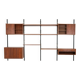 Teak system bookcase, Danish design, 1960s, production: Denmark