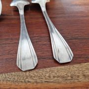 Christofle - Set of 12 Boréal pattern silver-plated table spoons