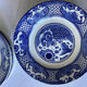 16 table plates Longwy, Fish model