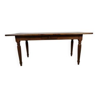 Walnut farmhouse table