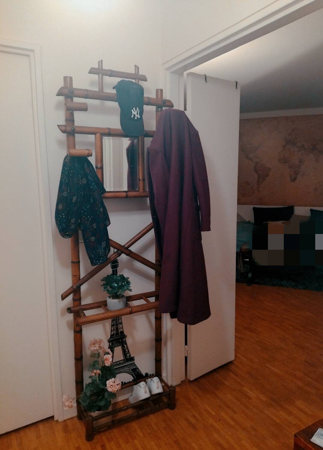 Coat rack, cloakroom, vintage