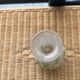 Art Deco granite glass vase