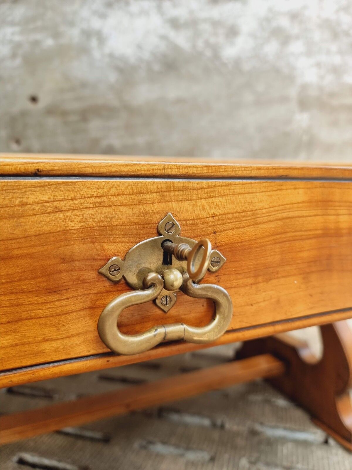 Antique table desk table N.V. Paerels