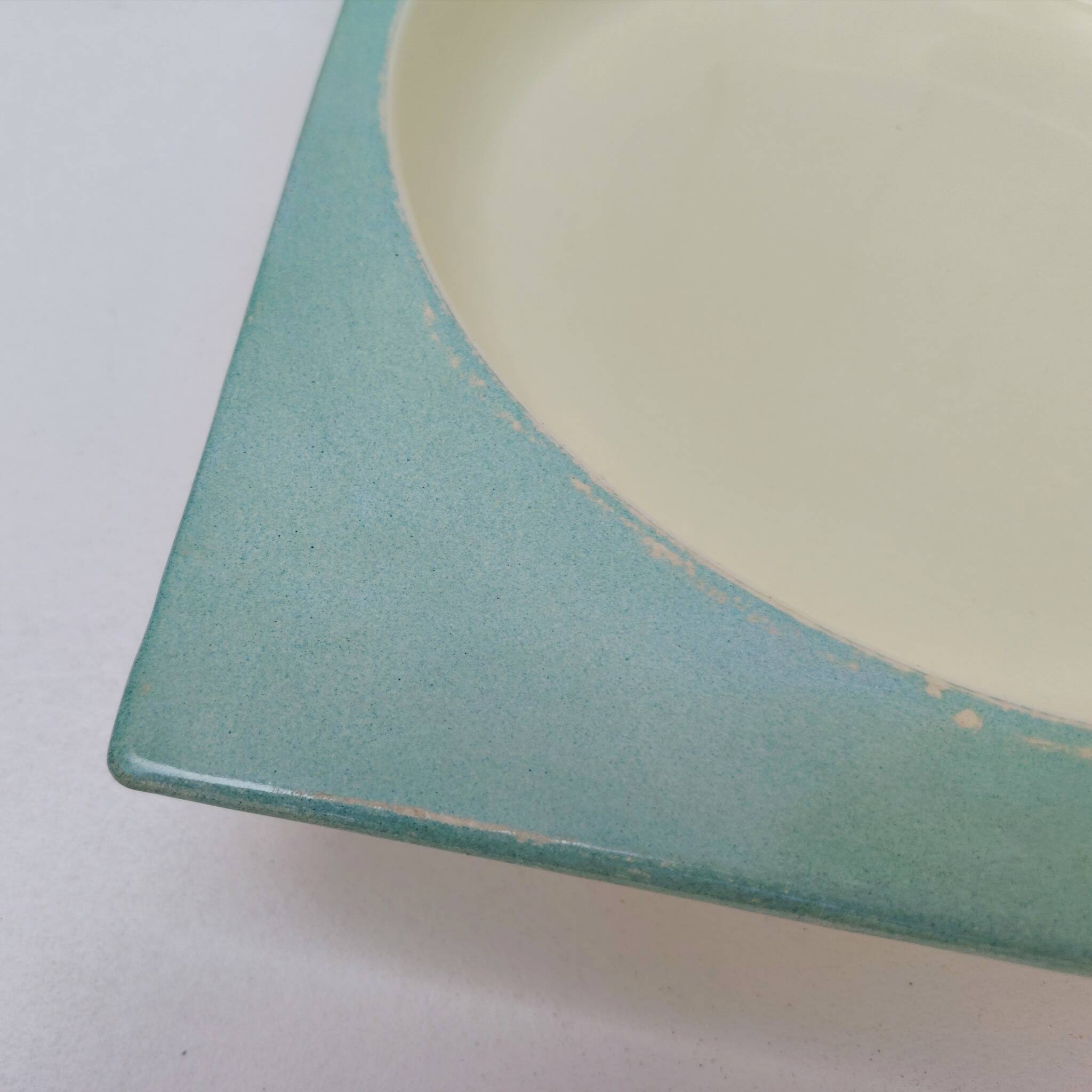 Vegetable dish, ceramic, Jean Luce earthenware, vintage