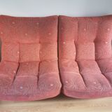 Armchairs Château d'Ax-modular sofa fabric, Model 1744