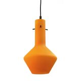 Vintage oranje glazen Murano hanglamp