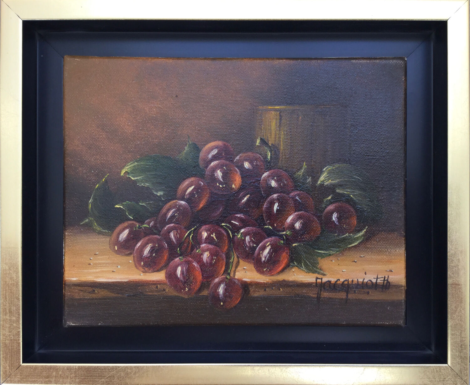 Thierry JACQUIOT (1962). Still Life. Oil on canvas.